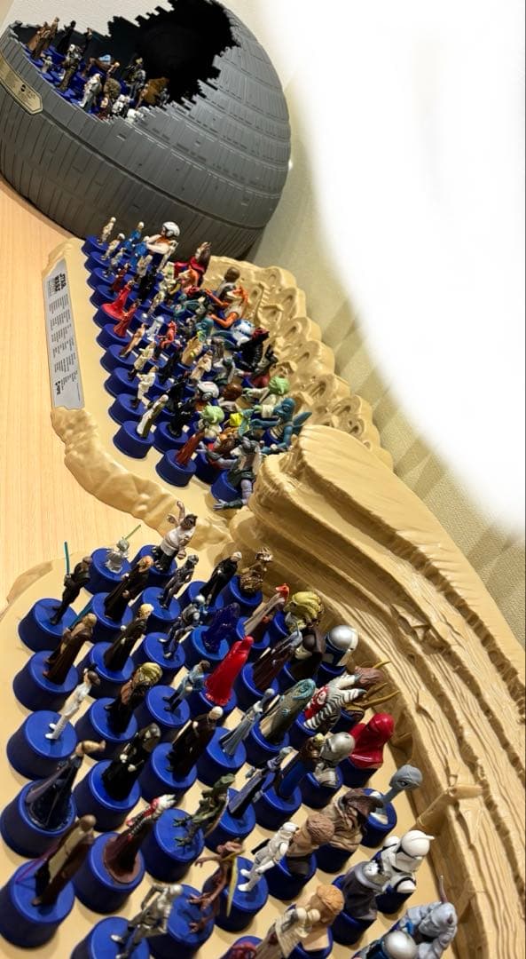 スターウォーズ　ボトルキャップ　ステージ付きコンプリートセット