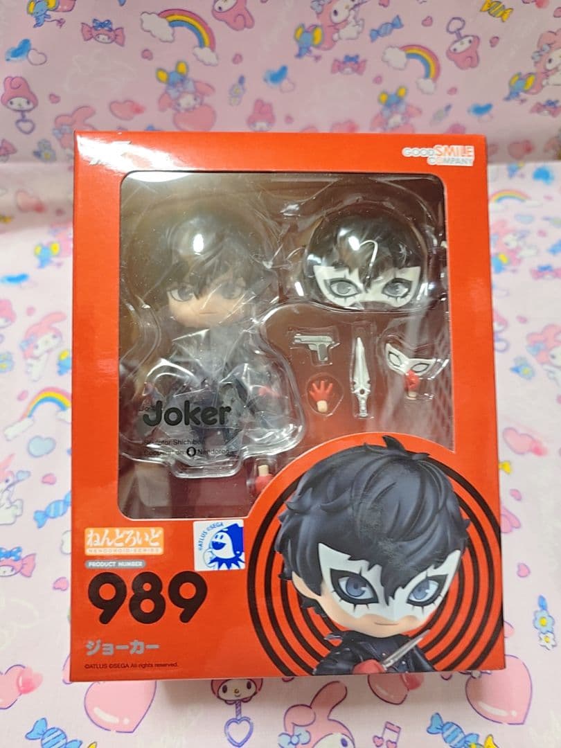新品未開封/ペルソナ5/PERSONA5/ねんどろいど ジョーカー 989 ペルソナ5 ザ・ロイヤル』より「ジョーカー」「モルガナ」「パンサー
