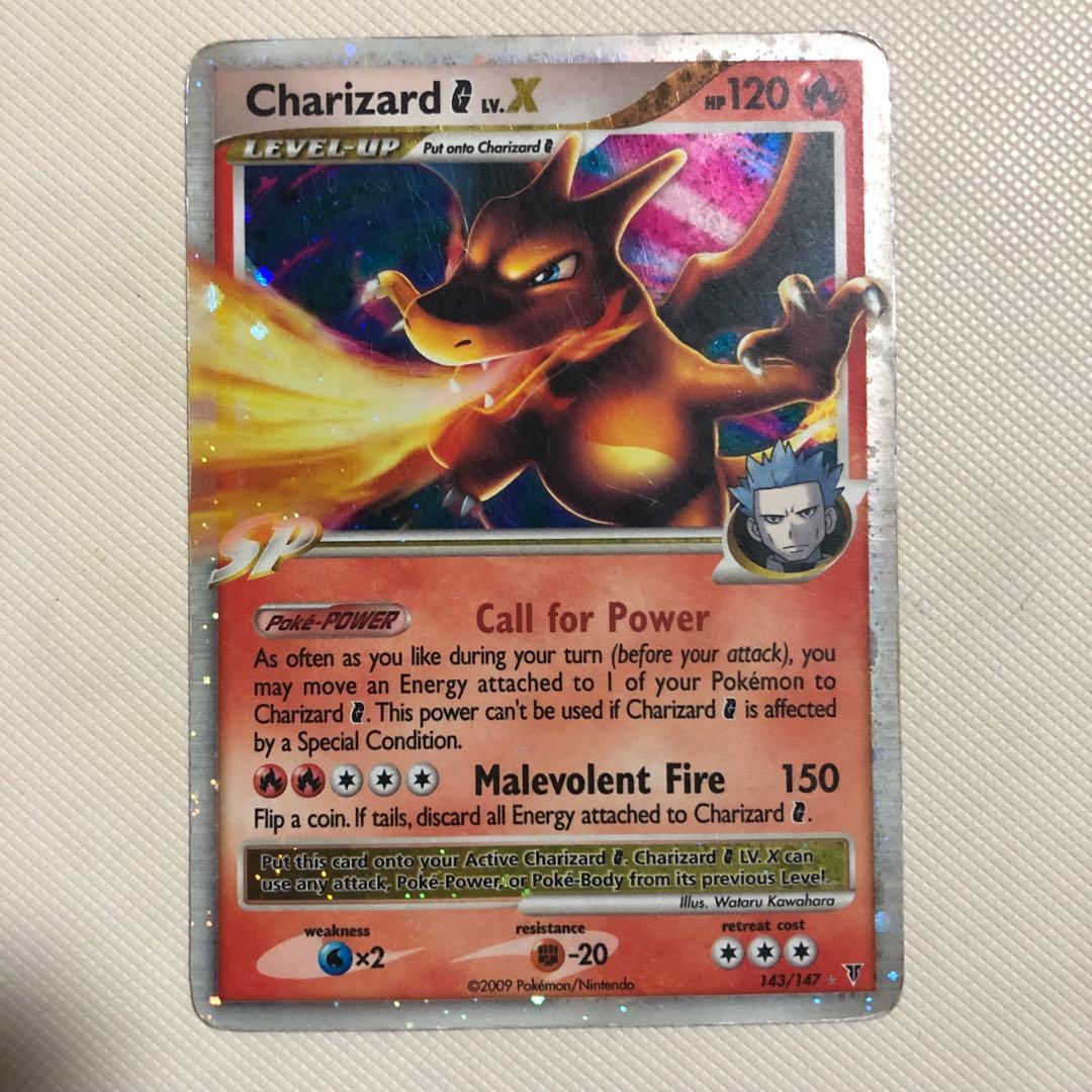 ポケモンカード 英語版 海外限定 リザードンG LV.X LVX アカギ - メルカリ