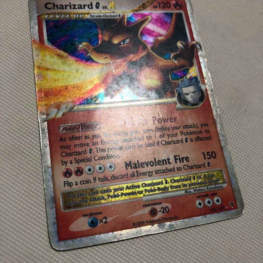 ポケモンカード 英語版 海外限定 リザードンG LV.X LVX アカギ - メルカリ