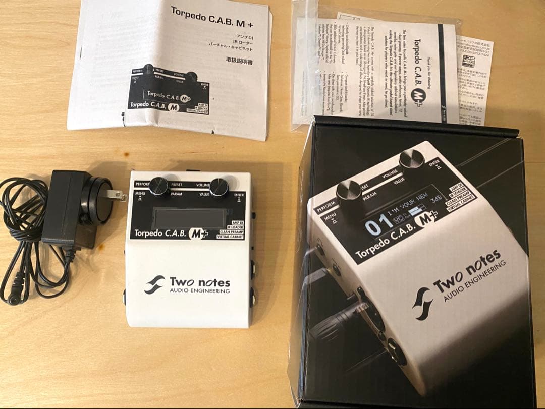 【Nekokichi様】Two notes Torpedo C.A.B M+ Two Notes Torpedo C.A.B. M+ Virtual Cabinet, AMP DI, IR Loader