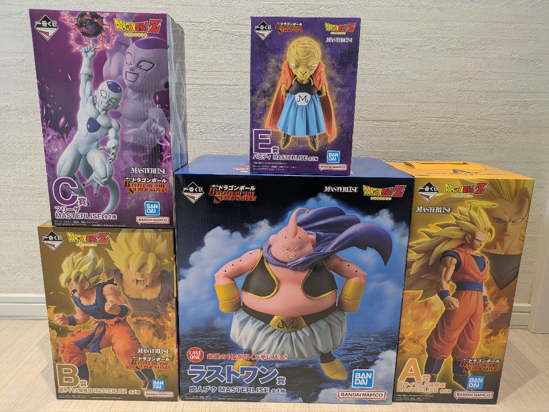 一番くじ ドラゴンボール ABCEラストワン賞　孫悟空 バビディ魔人ブウフリーザ