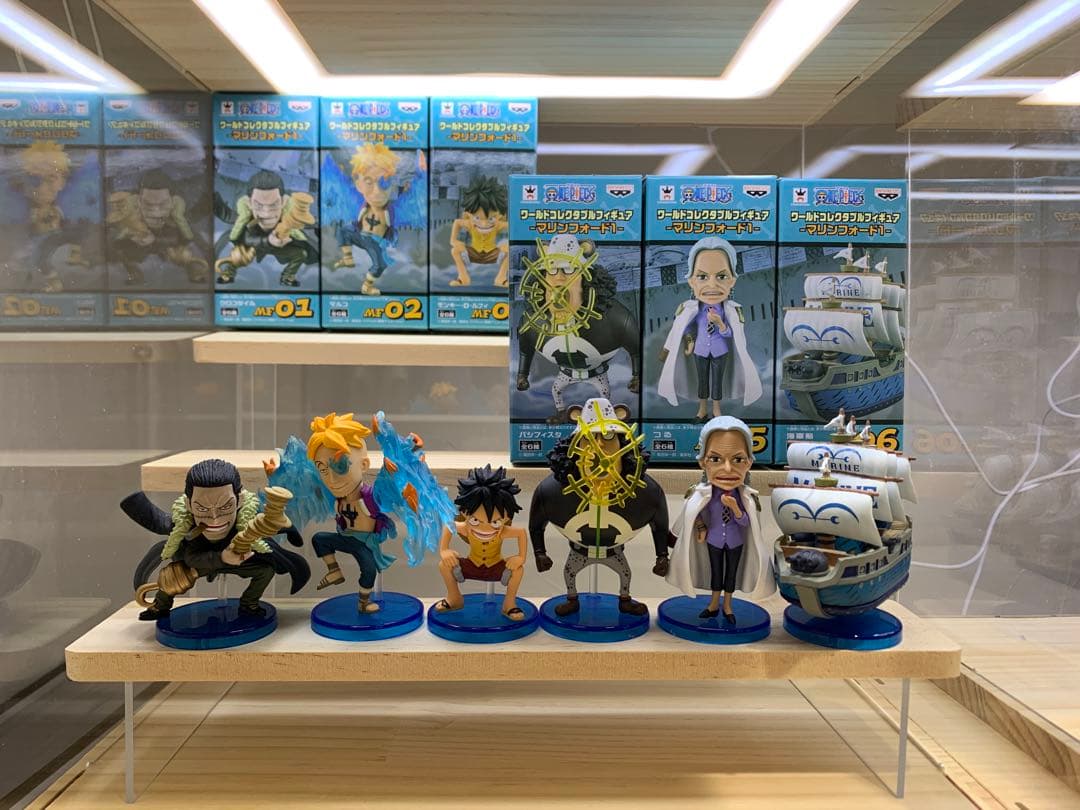 ワンピース ワールドコレクタブルフィギュア マリンフォード1 頂上戦争 全6種