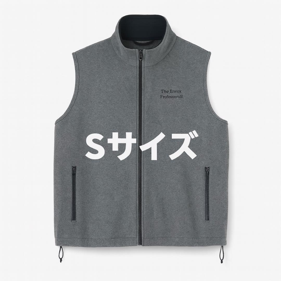 ENNOY PROFESSIONAL FLEECE VEST GRAY エンノイ