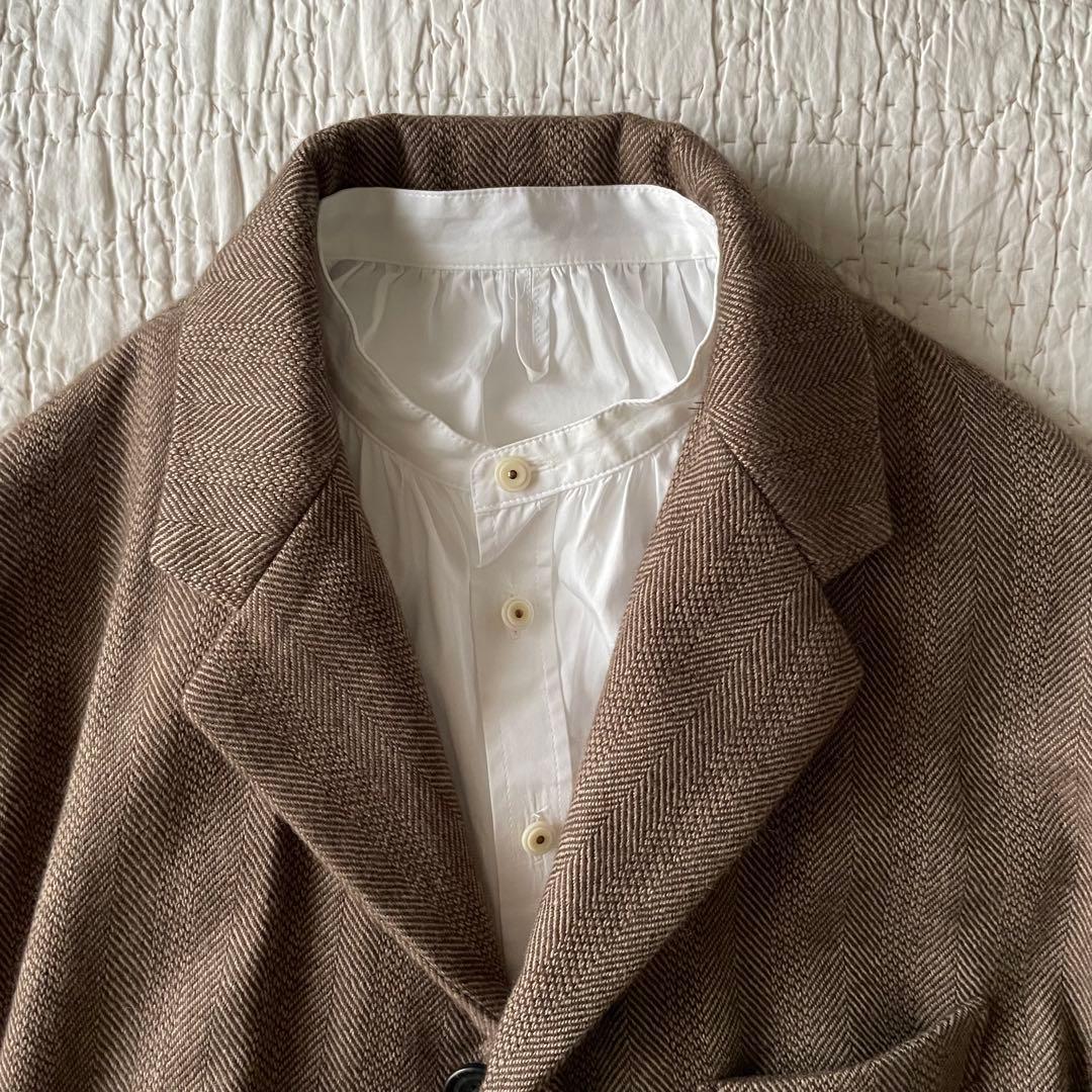 24AW ARTS&SCIENCEアーツアンドサイエンスギャザーロングシャツ