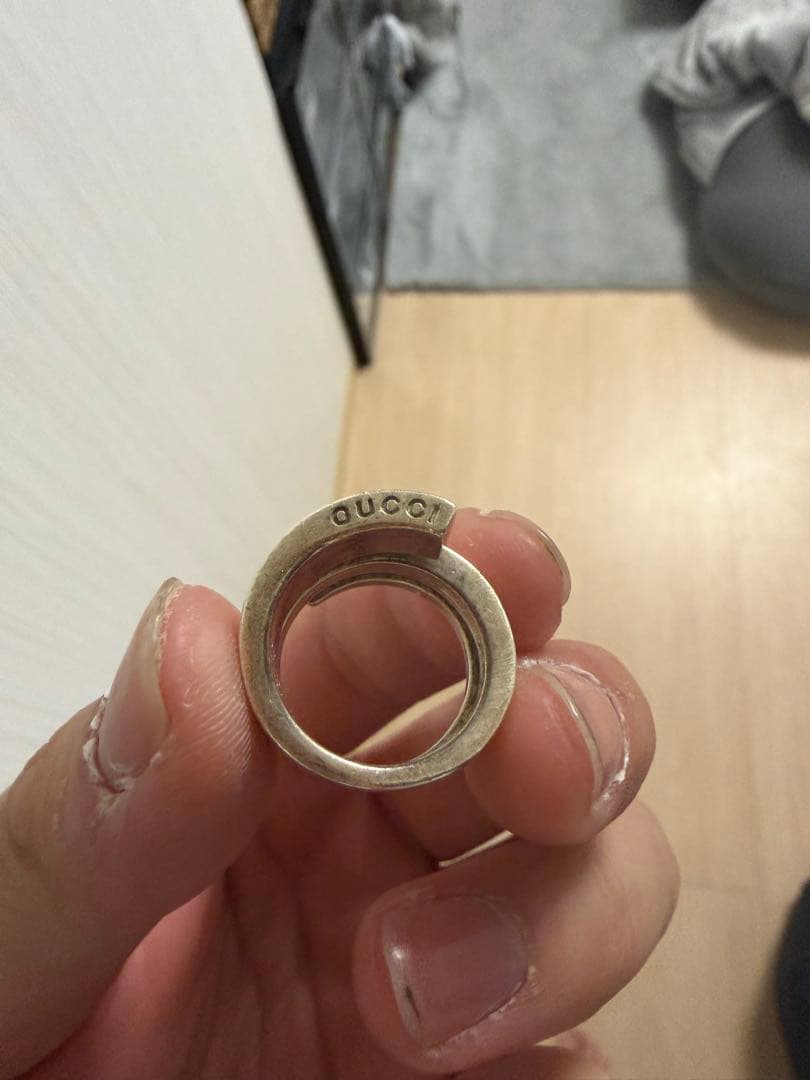 さ*き様 GUCCI シルバー925リング　指輪