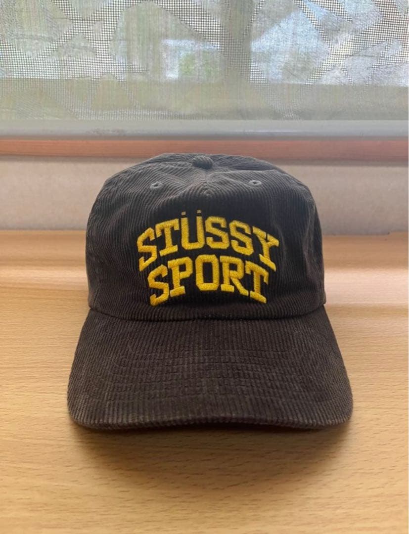 Stussy MID-DEPTH SPORT ARCH STRAPBACK 黒 STUSSY】Stu Arch Strapback Cap◇ True Black (STUSSY/キャップ