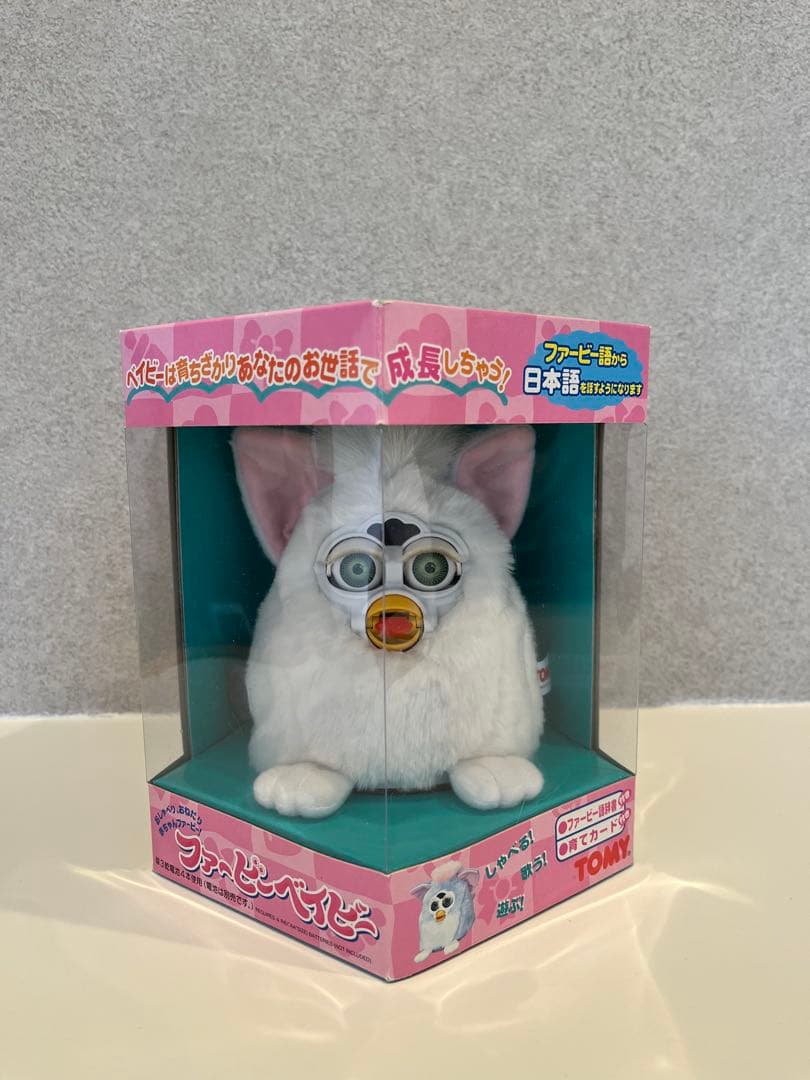 TOMY ファービーベイビー　ホワイト 99's / Furby babies / TIGER ELECTRONICS / TOMY / ファービー