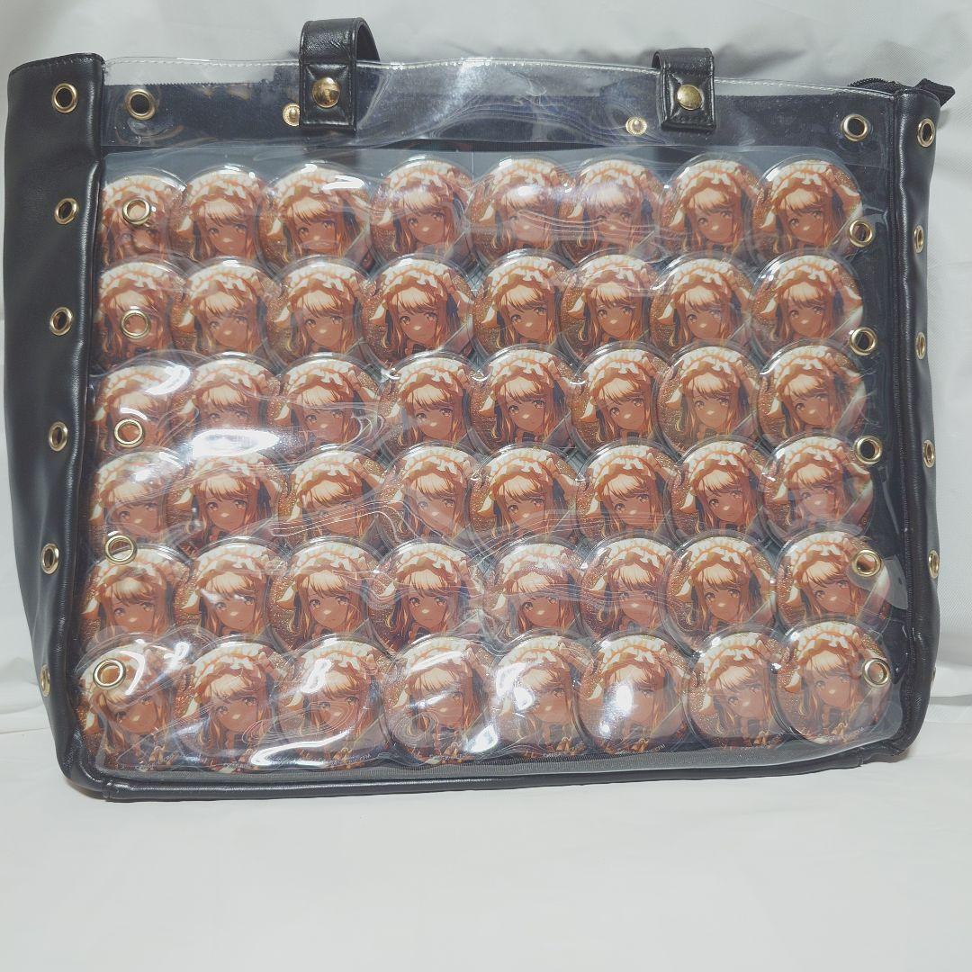 プロセカ　花里みのり　グリッター缶バッジ26a　痛バッグ【プロジェクトセカイ】