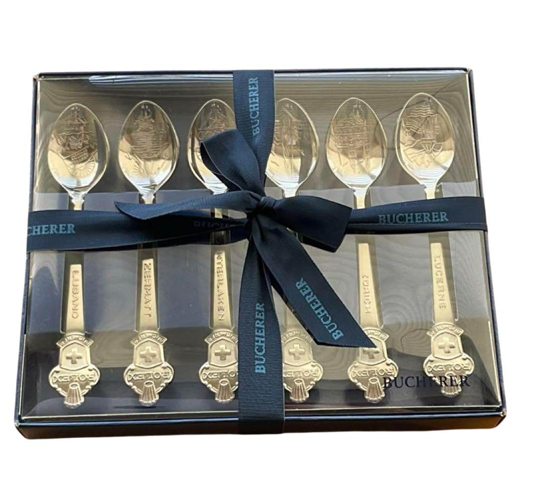 【未開封・未使用】ロレックス ノベルティ スプーン 6本セット ブヘラ ロレックス スプーン 6本セット - メルカリ