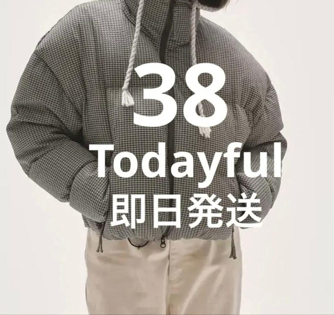 Todayful Check Dawn Jacketミント 即日発送