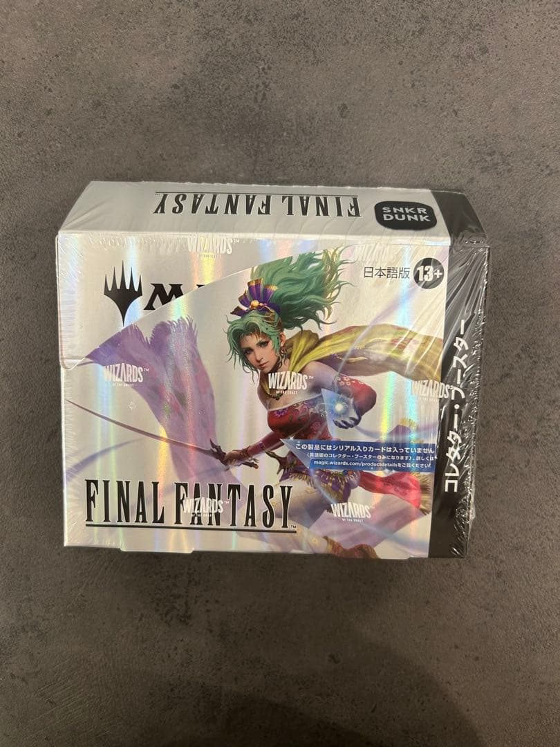 未開封】MTG FFコレクターブースター BOX 日本語 鑑定書付き - メルカリ