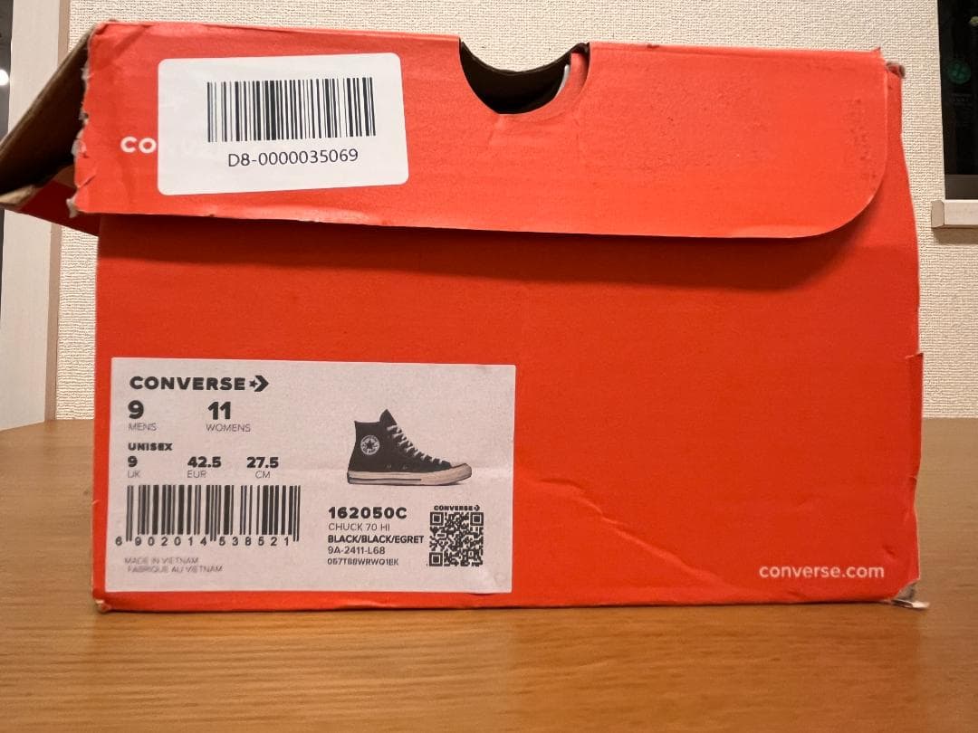 CONVERSE CT70 HI 27.5cm【新品未使用】