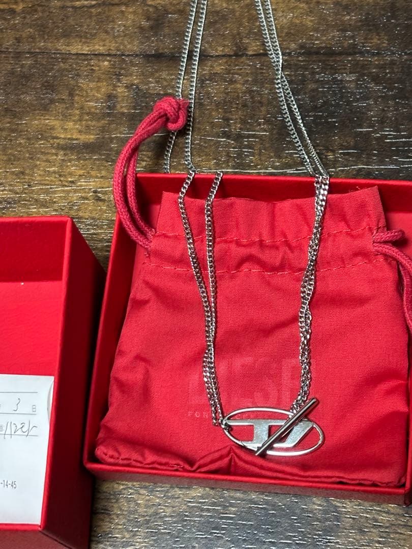 DIESElネックレス シルバーネックレス DIESEL（ディーゼル） ネックレス アクセサリー メンズ ネックレス