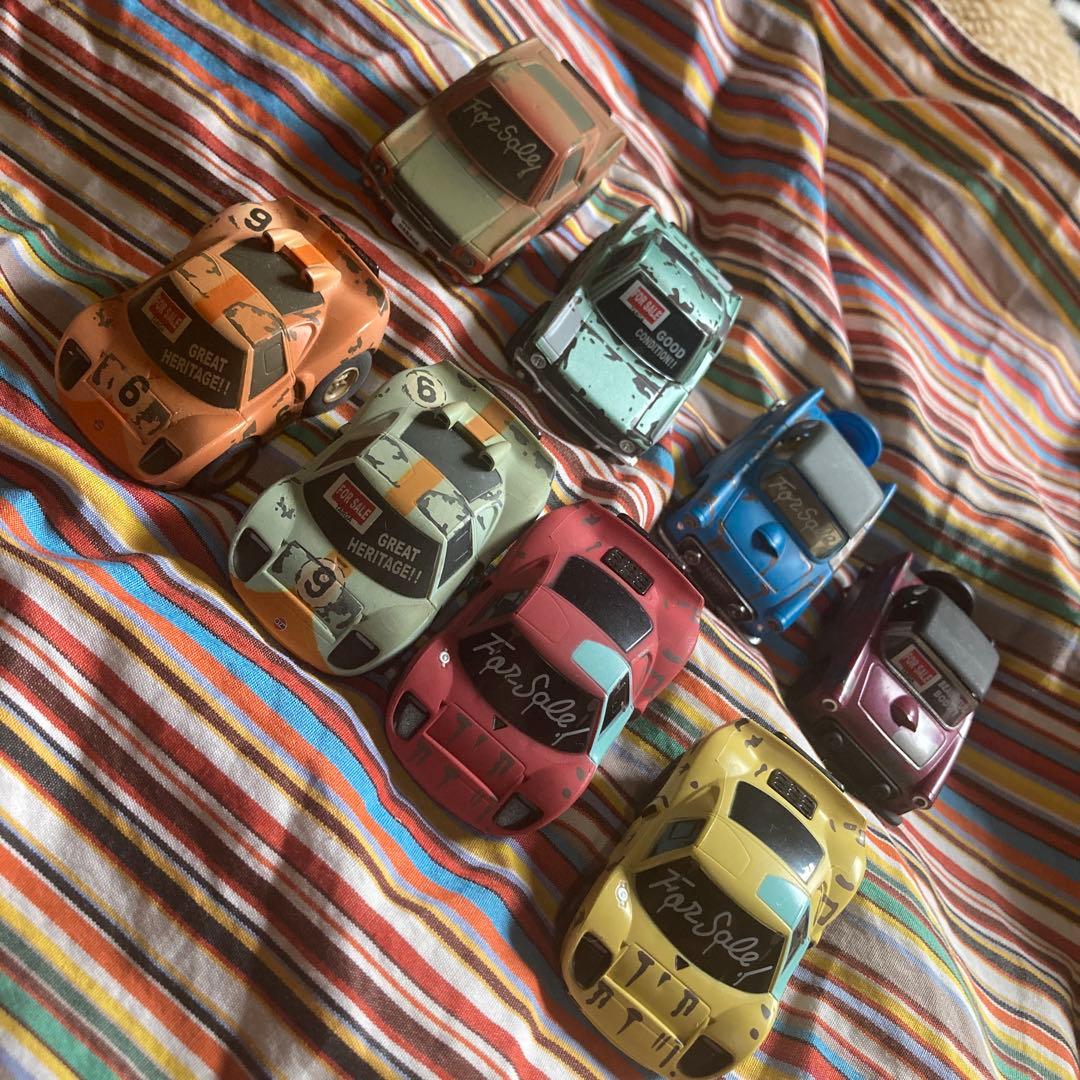 チョロＱ　　targa OLD GARAGE 8台　セット タルガ公式ホームページ チョロQ ルート66