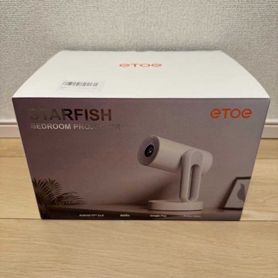ETOE Starfish プロジェクター 楽天市場】ETOE プロジェクター 最新GoogleTV搭載正規システムが搭載