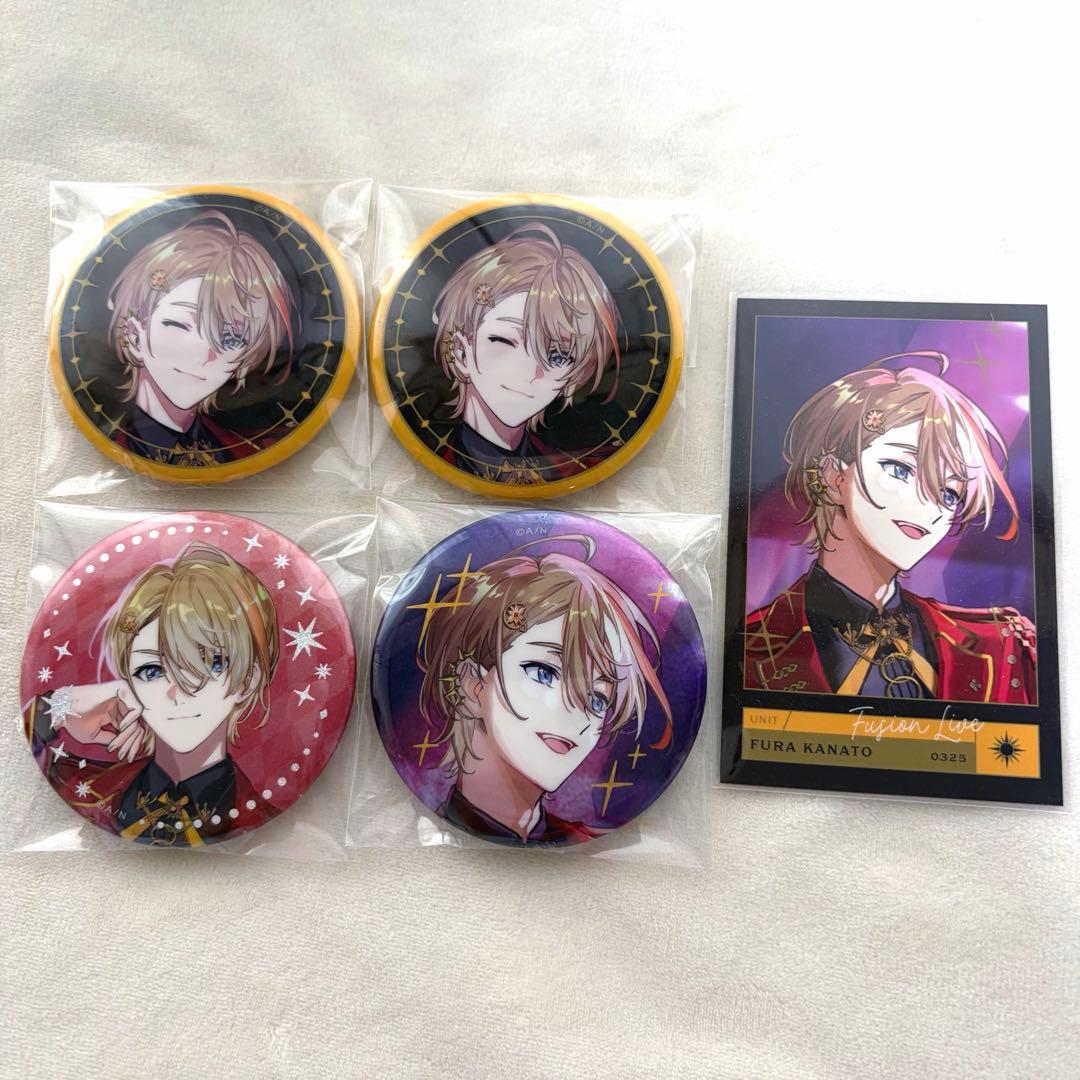 にじさんじ IMPACT 太陽組 缶バッジ チェキ 風楽奏斗 - メルカリ