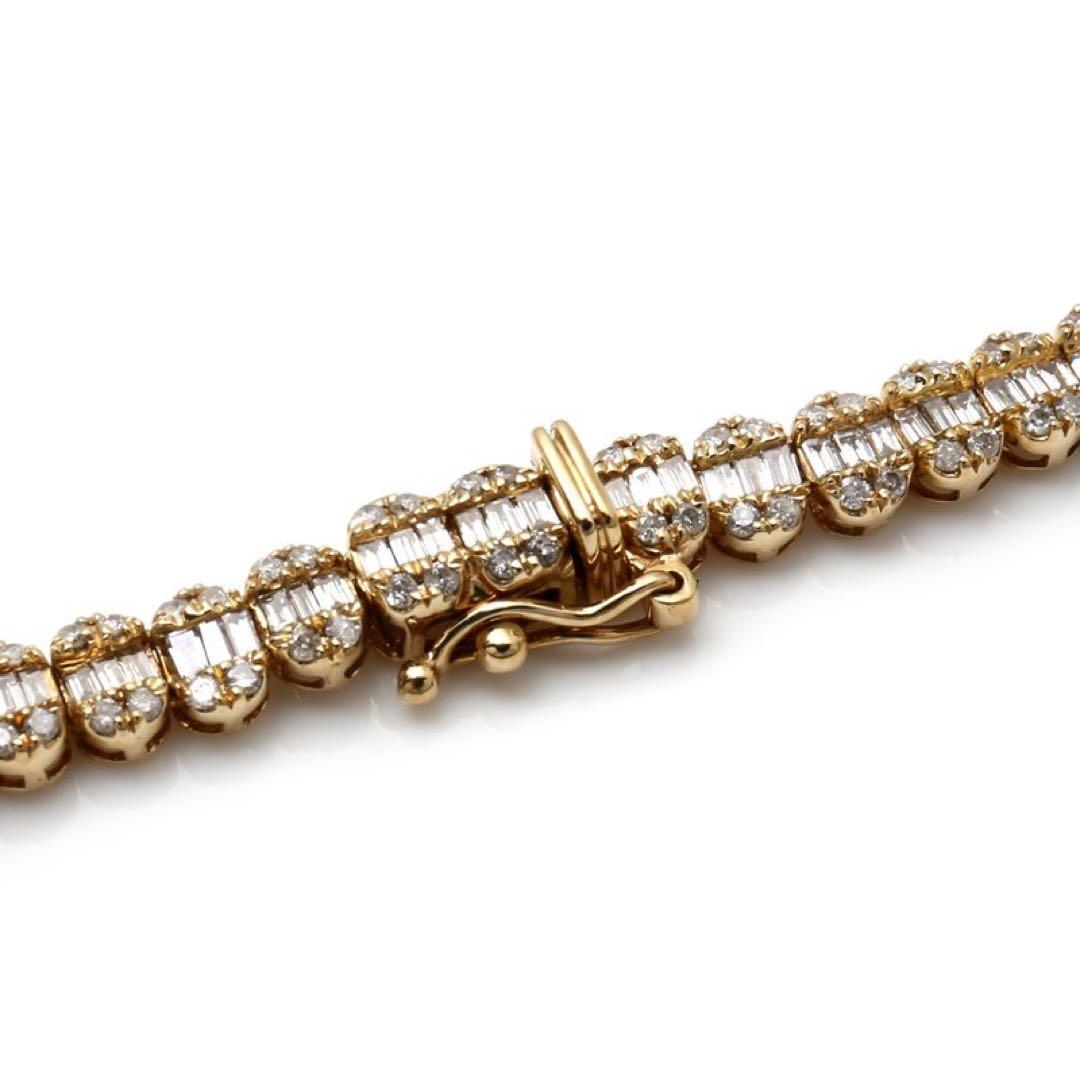 LEX着用タイプ】 AVALANCHE バケットダイヤ テニスネックレス