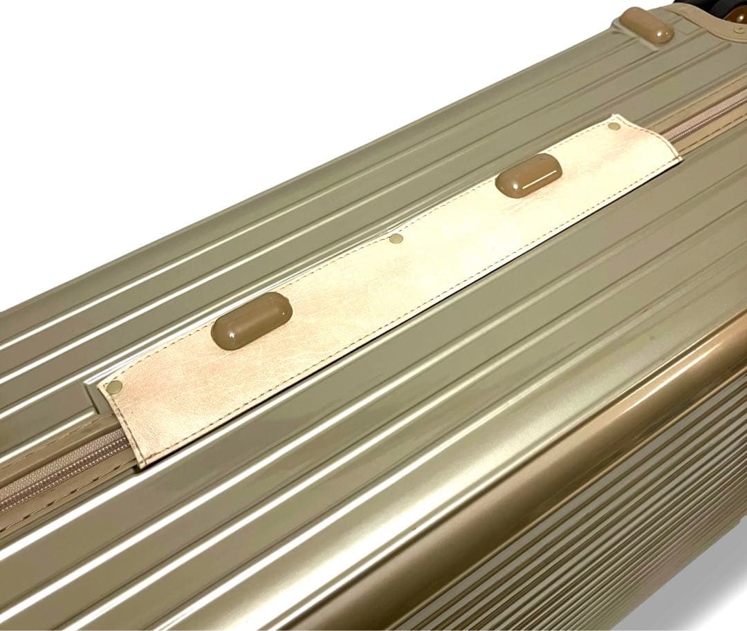 美品 RIMOWA リモワ ユナイテッドアローズ104L ハニーゴールド XL