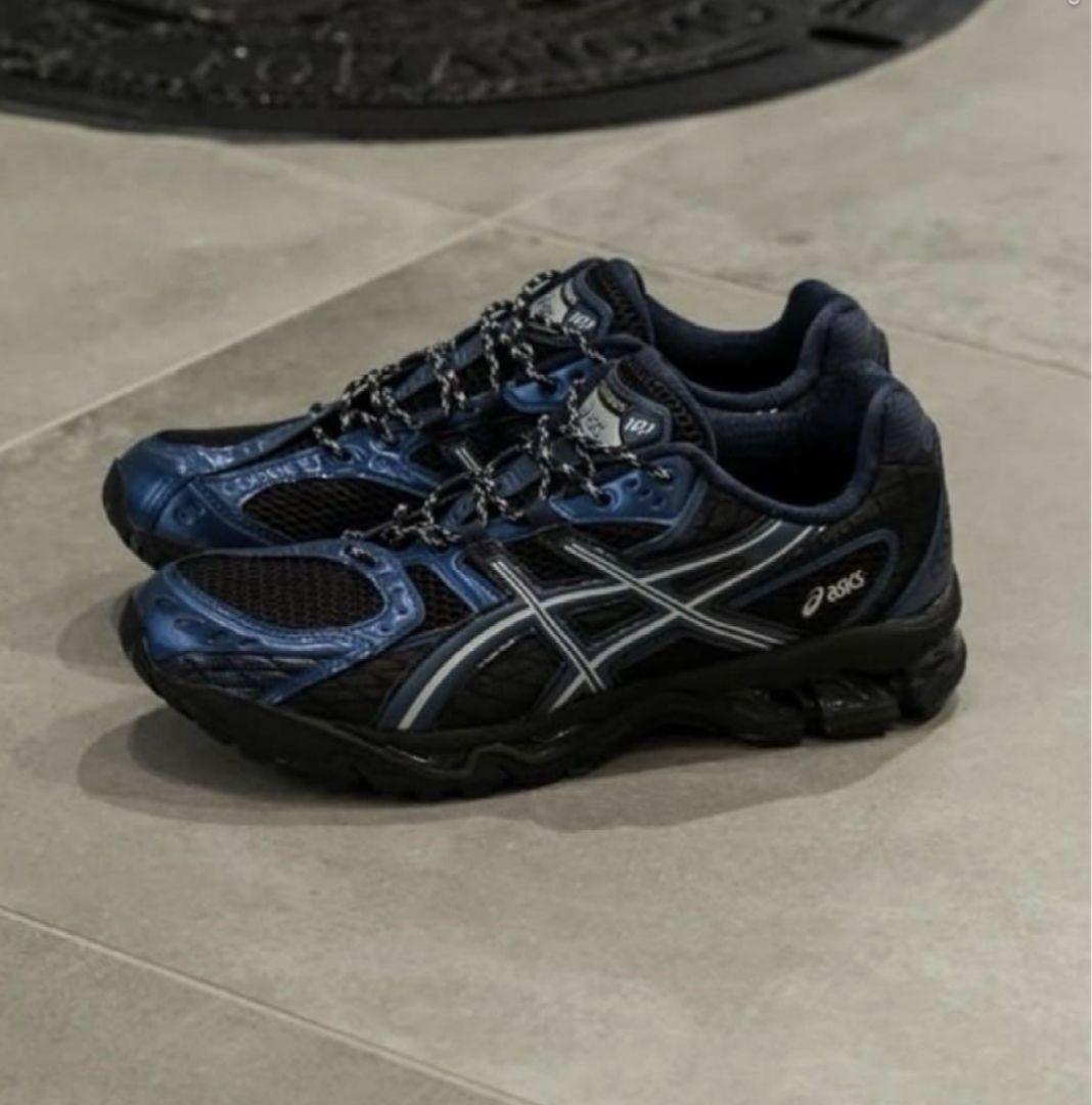 靴 ASICS GEL-NIMBUS 10.1 BLACK/GRAND SHARK ASICS Men GEL-NIMBUS 10.1 Black/Grand Shark '24 | Sneaker District COM