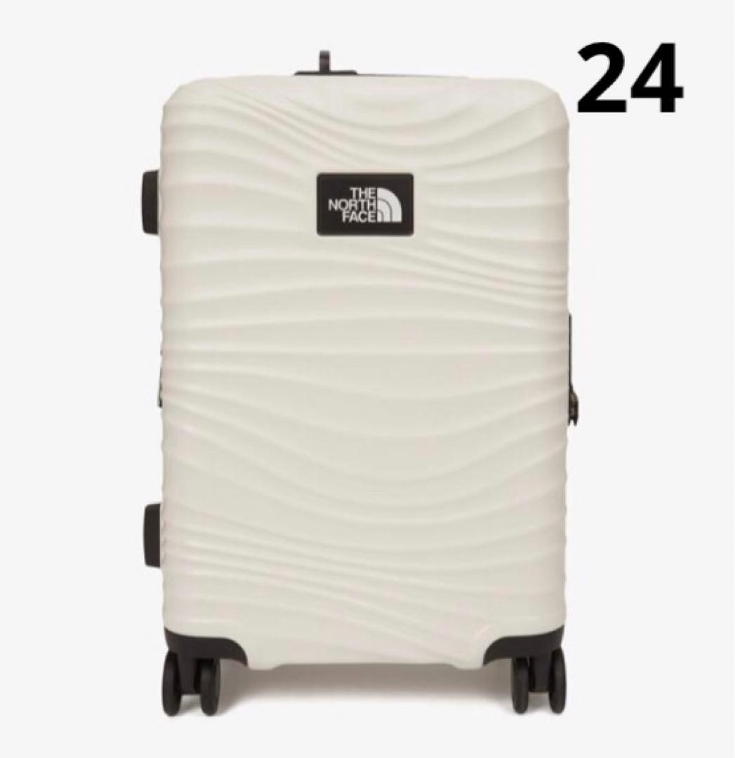 THE NORTH FACE 24インチ キャリーケース アイボリー　美品 ノースフェイス THE NORTH FACE キャリーバッグ キャリーケース スーツ