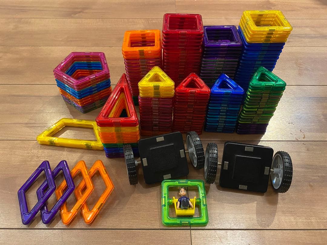 マグフォーマー　知育玩具　184パーツ