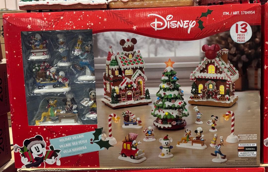 Disney クリスマスデコレーションセット クリスマスシーズンを彩るデコレーショングッズやお菓子！ディズニー