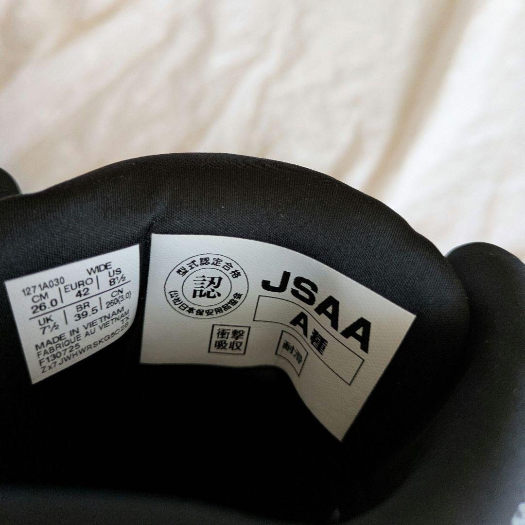 asics BOA 安全靴 26.5cm JSAA A種 靴 スニーカー