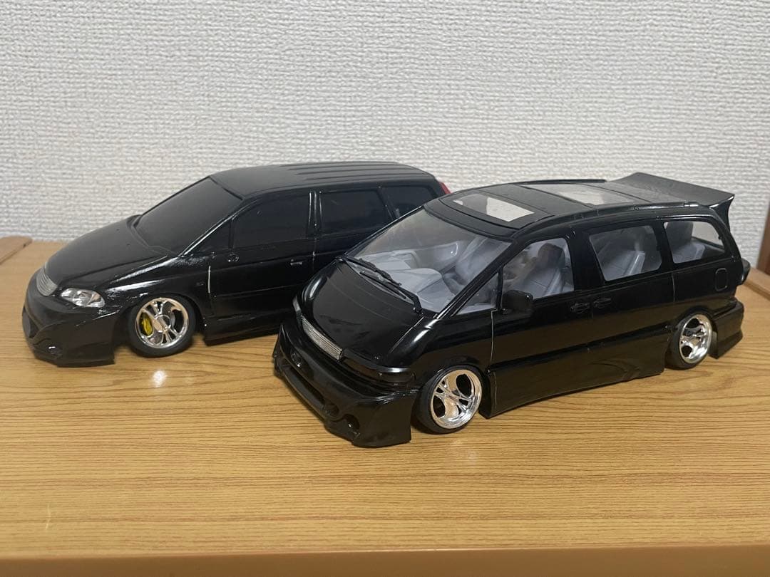 アオシマ 1/24 ブラックマフィア オデッセイ エスティマ - メルカリ