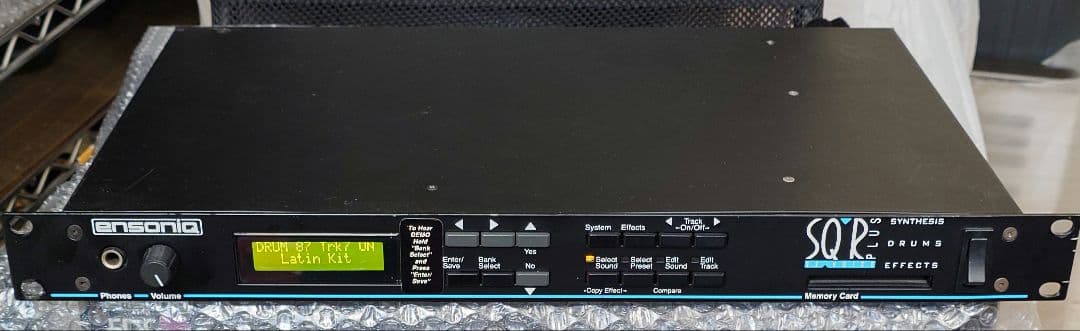 ensoniq sq-r plus 32voice　シンセモジュール