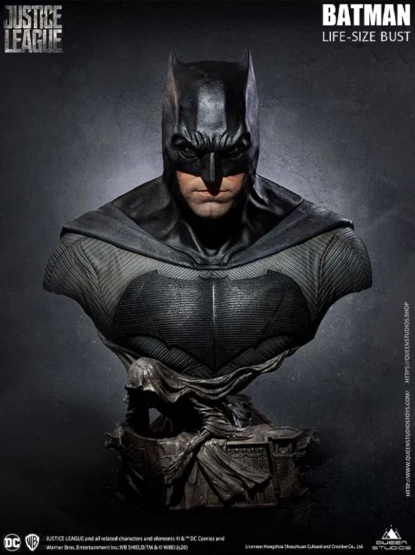 QUEEN STUDIOS バットマン ジャスティスリーグ ライフサイズバスト QUEEN STUDIOS バットマン ジャスティスリーグ ライフサイズバスト