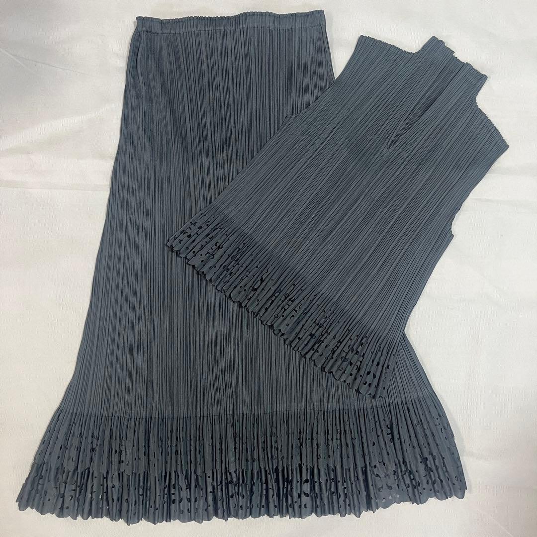 プリーツプリーズPLEATS PLEASE ロングスカートセット PLEATS PLEASE ISSEY MIYAKE - イッセイミヤケプリーツプリーズ