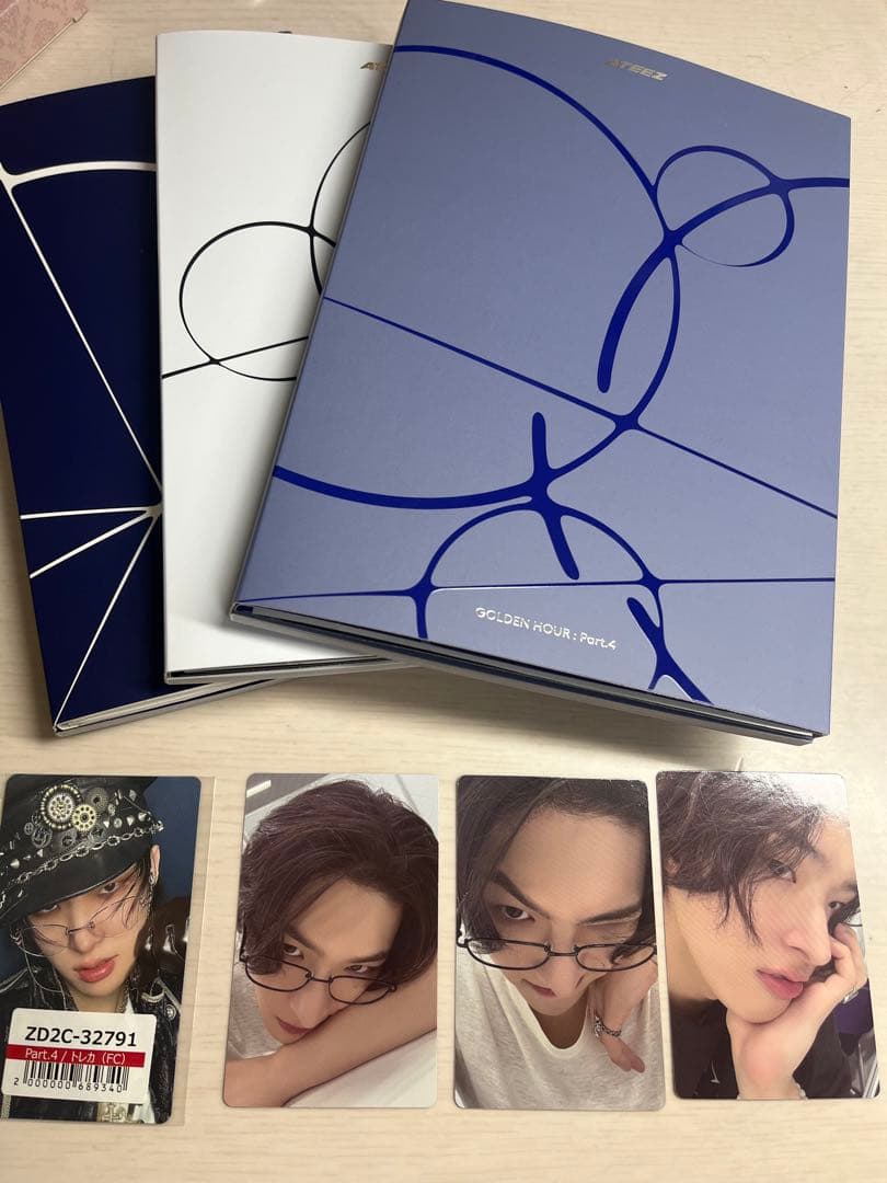 ATEEZ Golden Hour4 アルバム ミンギ トレカ - メルカリ