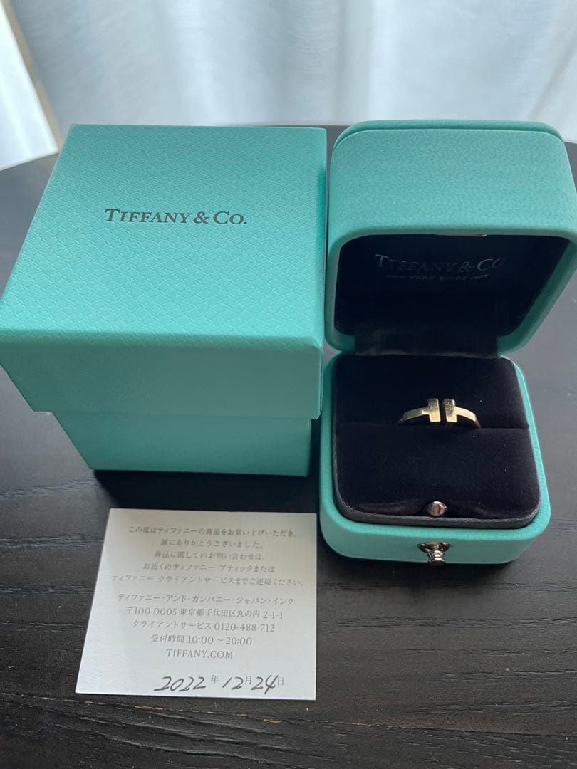 TIFFANY&CO. ティファニー　T ワイヤーリング