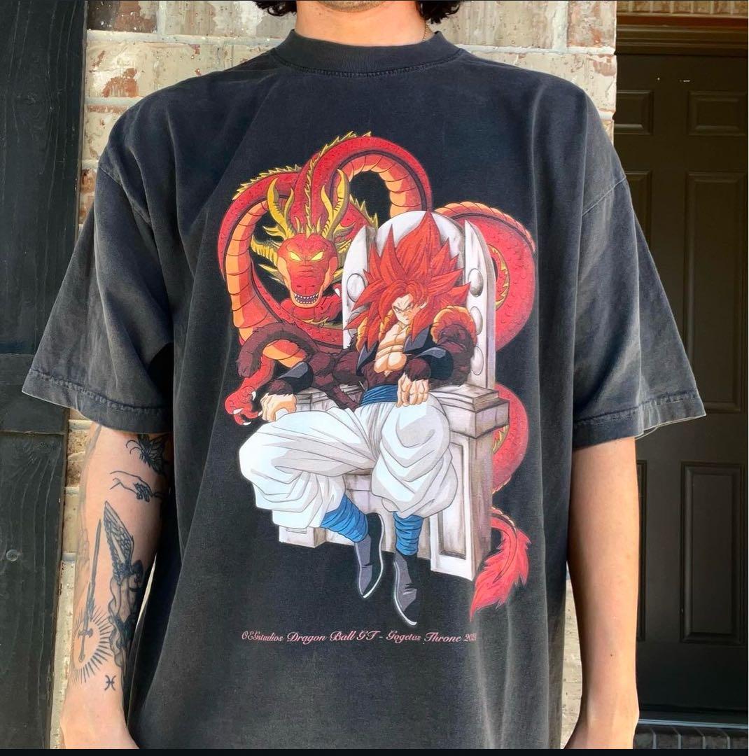 海外限定】 ドラゴンボールTシャツ ゴジータ 超サイヤ人4 - メルカリ