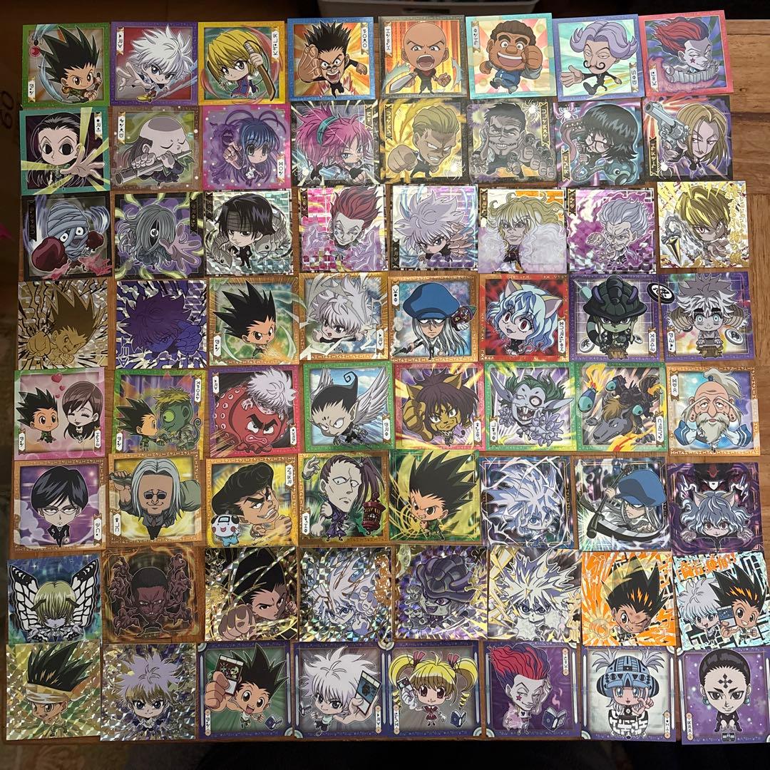 【開封済み】HUNTER×HUNTER　ウエハースシール　169枚 まとめ売り