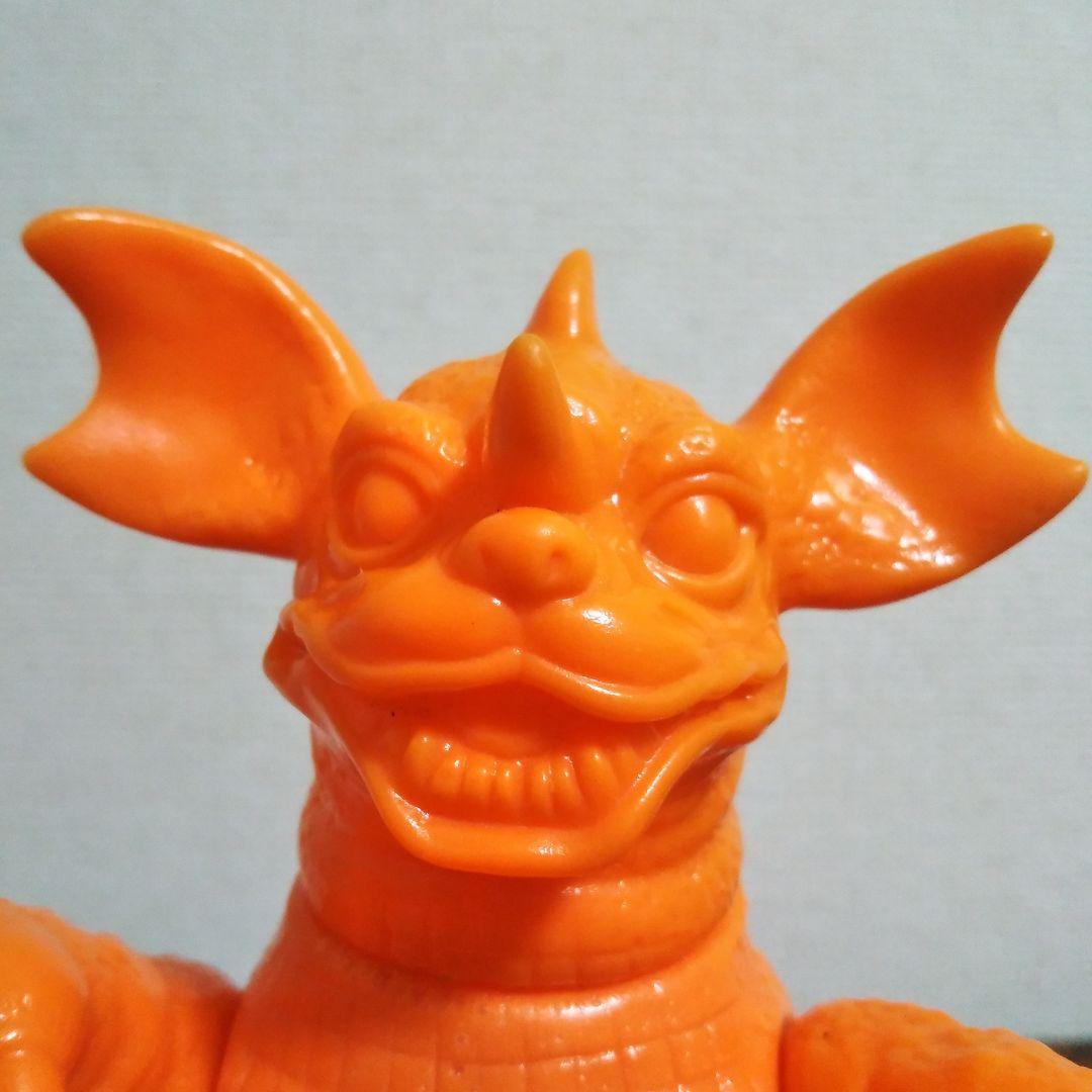 マルサン 復刻 バラゴン ミドルサイズ 未塗装 オレンジ ソフビ - メルカリ