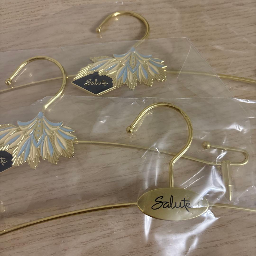 お値下げ‼︎Saluteサルート ランジェリーハンガー ノベルティ 非売品 5