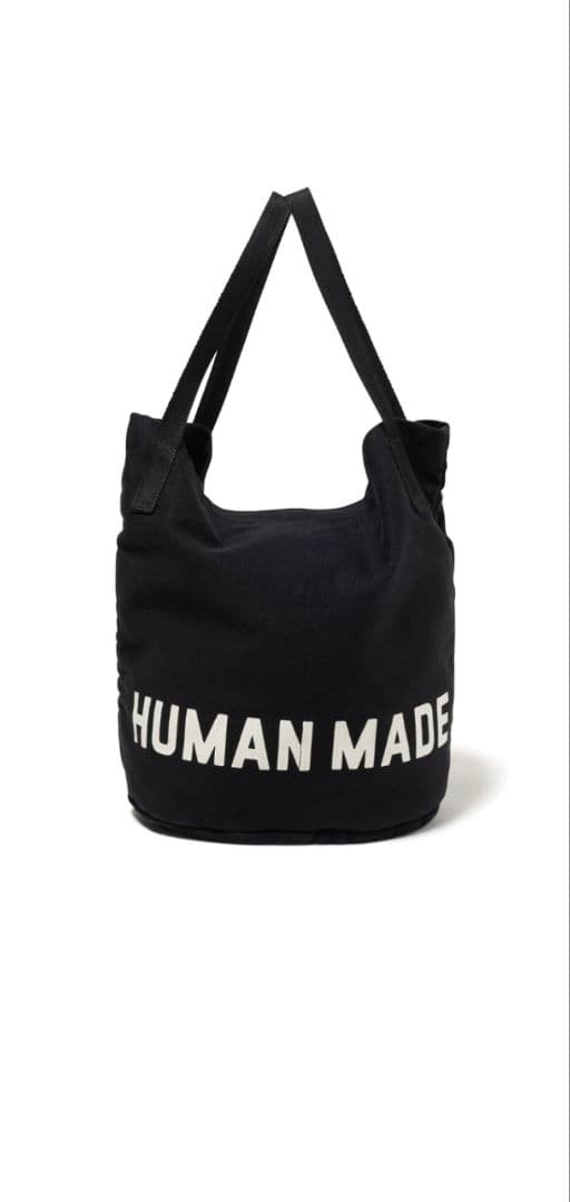 HUMAN MADE ブラック トートバッグ