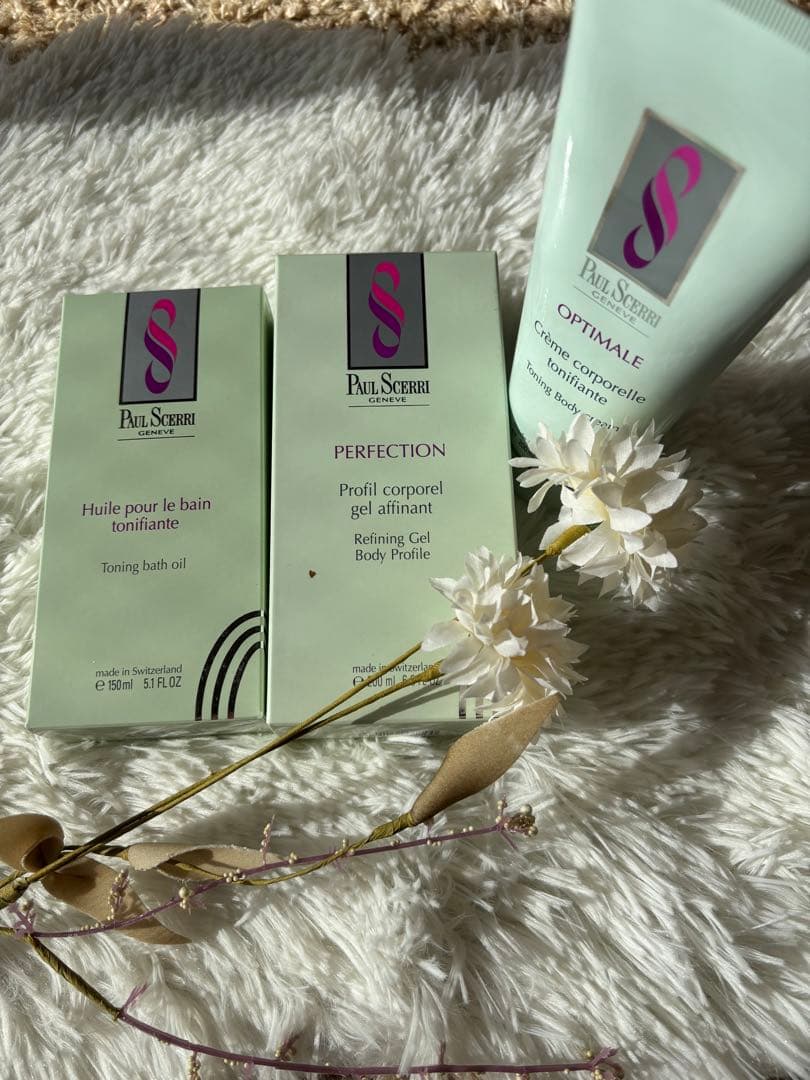 PAUL SCERRI ボディトータルスリミングケアセット（集中ケア） PAUL SCERRI（ポール・シェリー） 入浴剤 ピュリファイング バスオイル