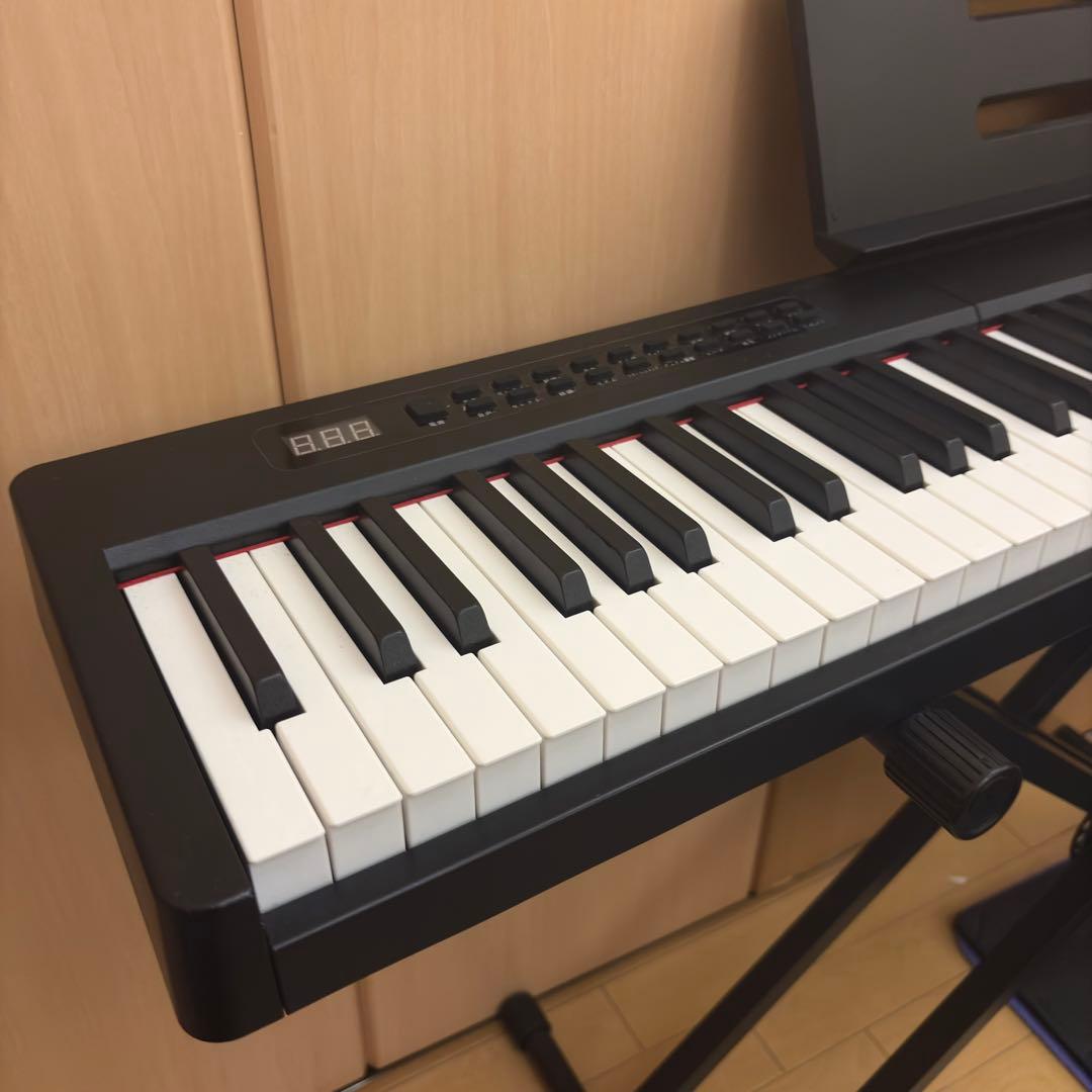 電子ピアノ88鍵盤 KIMFBAY 290-XB-BLACK 訳あり 格安 - メルカリ