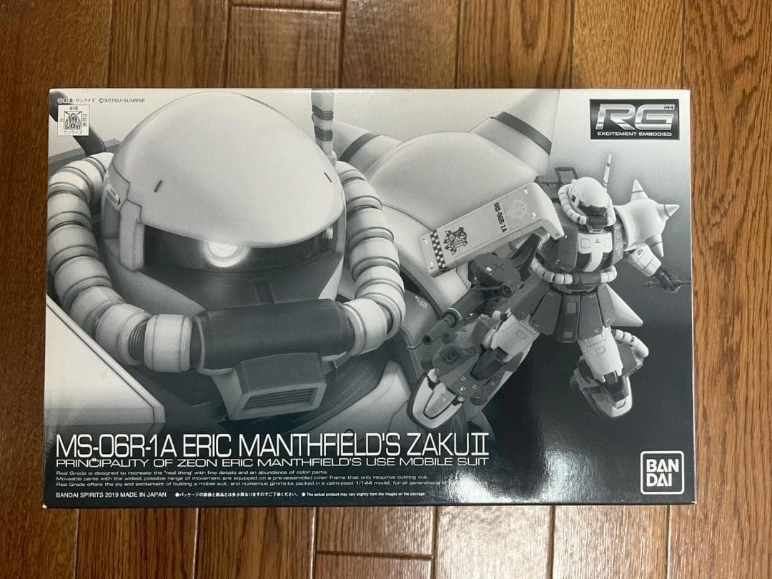 RG MS-06R-1A エリック・マンフィールドズ ザクII RG 1/144 MS-06R-1A エリック・マンスフィールド専用ザクII