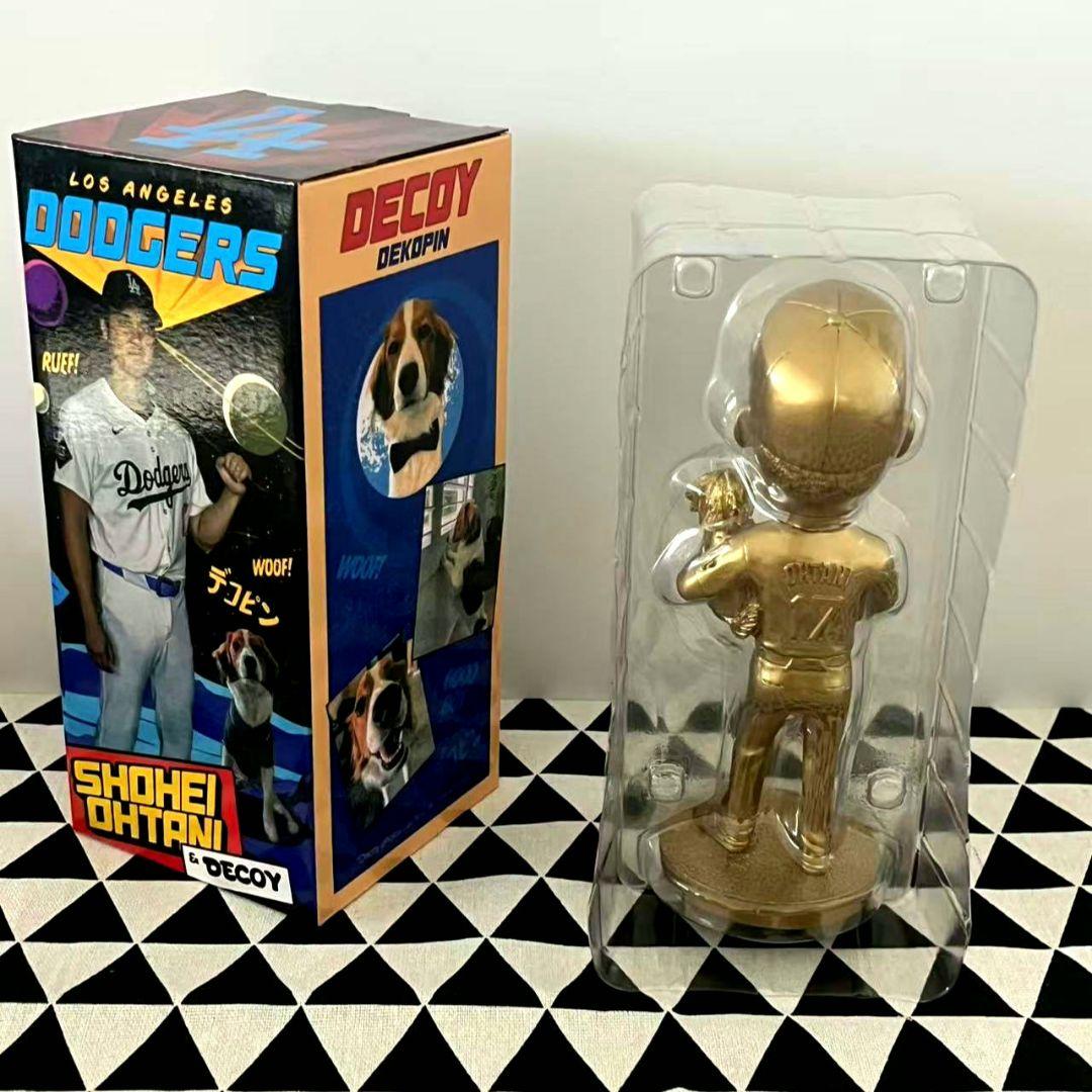 激レア 大谷翔平 デコピン ゴールド ボブルヘッド 来場者限定 - メルカリ