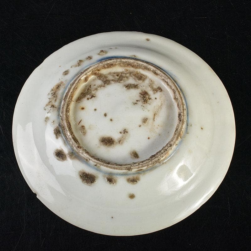 中国 呉須染付 神獣花卉文盤 皿 N 6811 - メルカリ