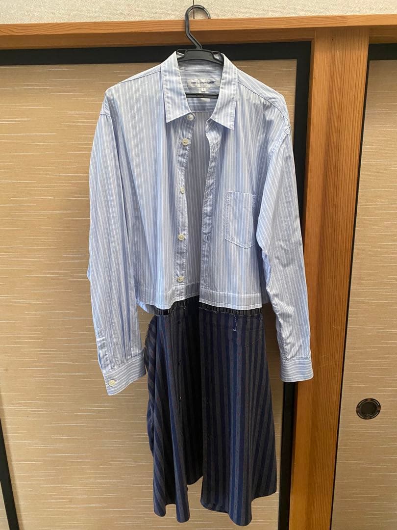 COMME des garçons SHIRT長袖シャツ シャツワンピース