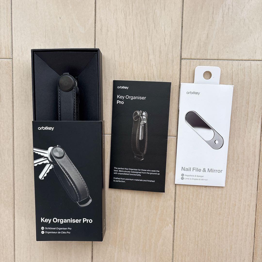 【限定値下】Orbitkey Key Organiser Pro ブラックセット オービットキー Orbitkey オービットキー Orbitkey KEY ORGANIZER PRO