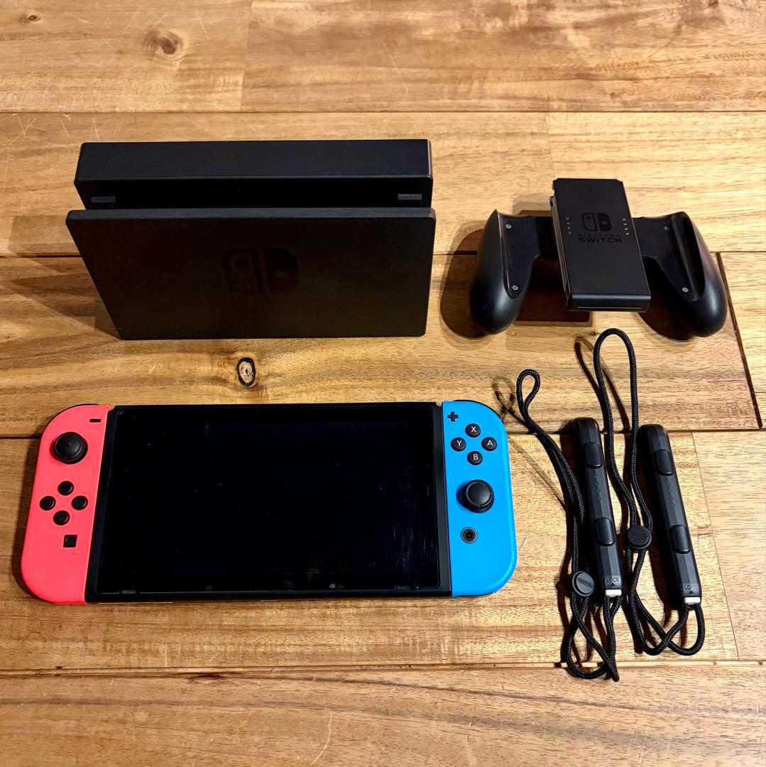 Nintendo Switch赤/青 本体 ドック付き