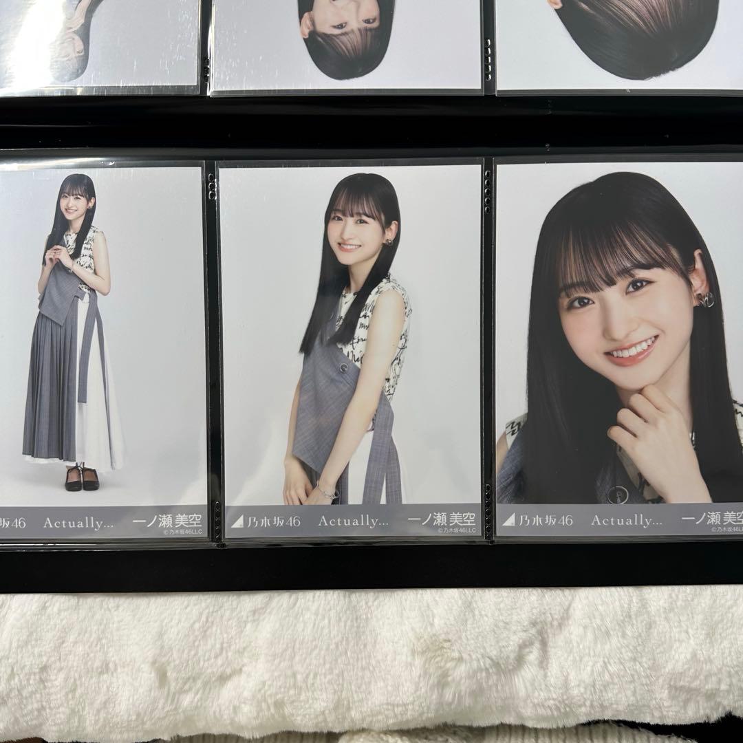 乃木坂46 生写真 一ノ瀬美空 Actually… コンプ - メルカリ