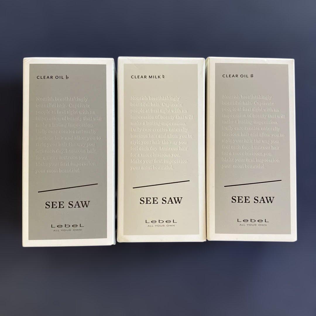 SEE SAW トリートメントセット 80ml 各3点
