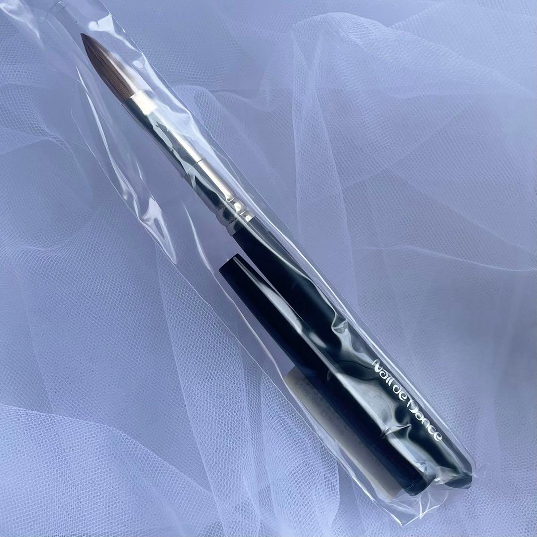 【値下げ】ネイルデダンス フラット 廃盤 スカルプチュアブラシ 新品 ブラック